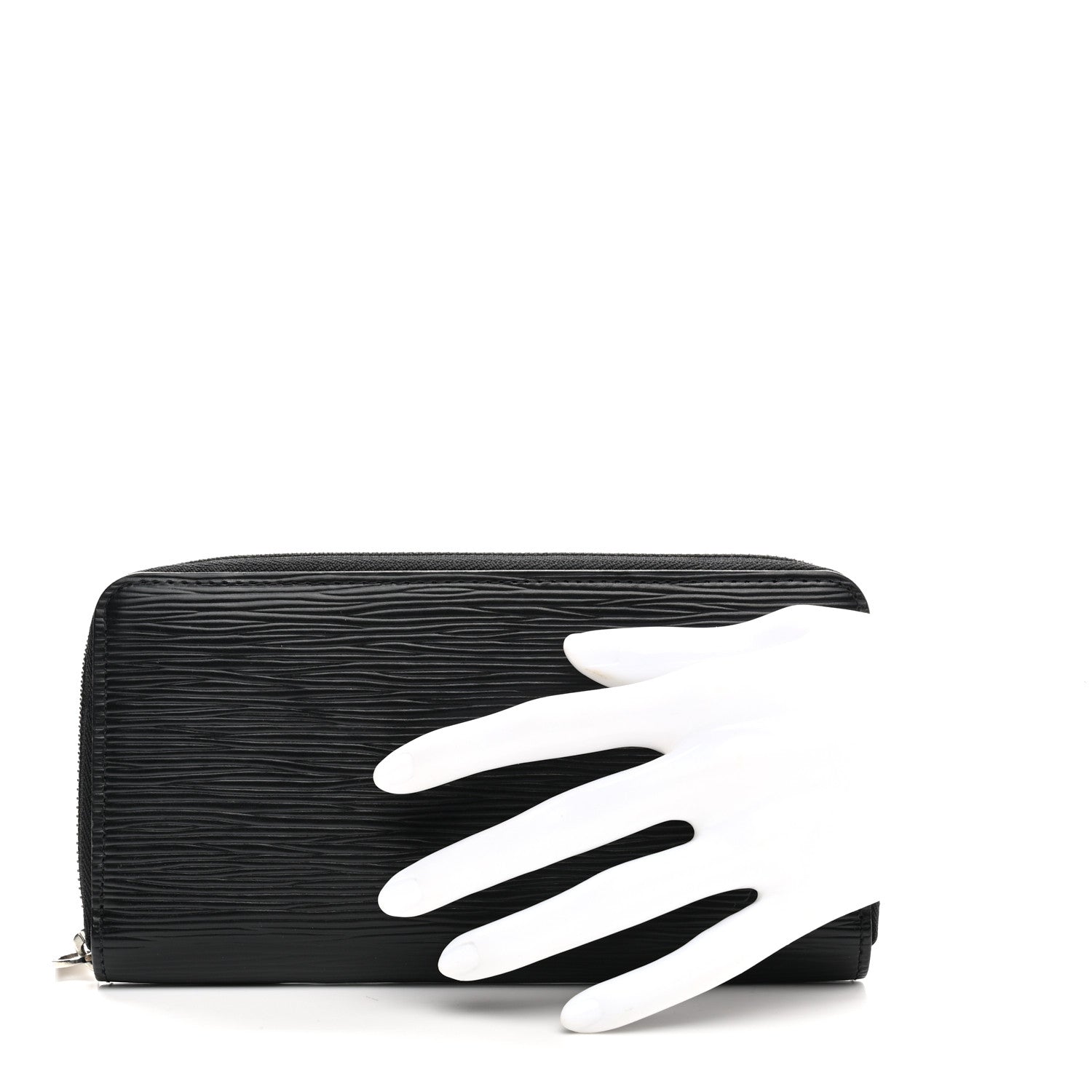 Louis Vuitton Epi Zippy Wallet Black 2 of 11