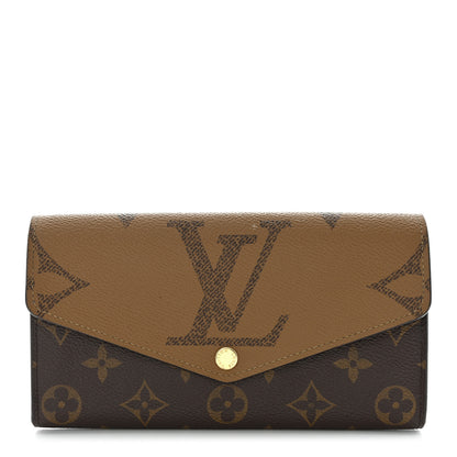 Louis Vuitton Reverse Monogram Giant Sarah Wallet 1 of 9