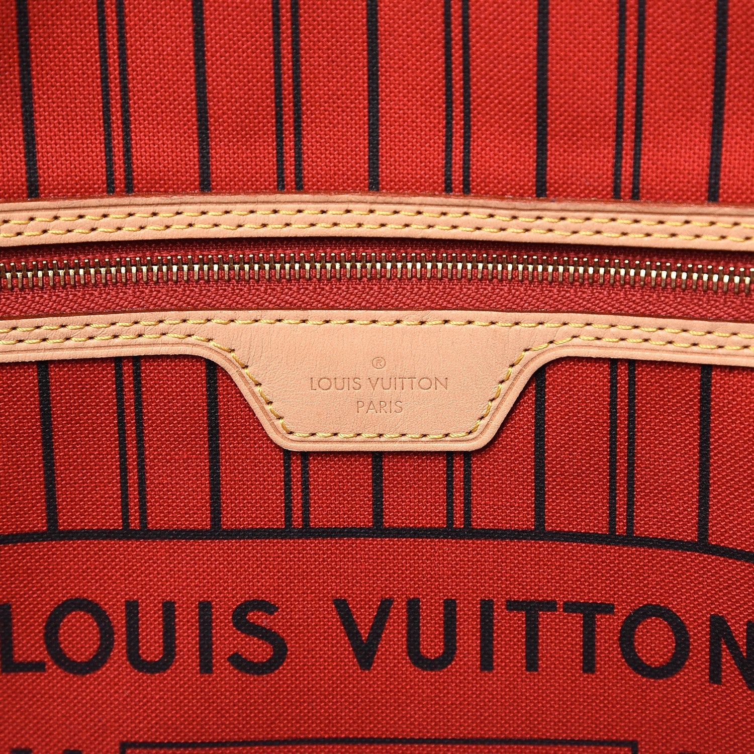Louis Vuitton Monogram Neo Neverfull MM Cherry 6 of 8