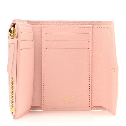 Louis Vuitton Empreinte Monogram Giant Victorine Wallet Rose Trianon Creme 5 of 8