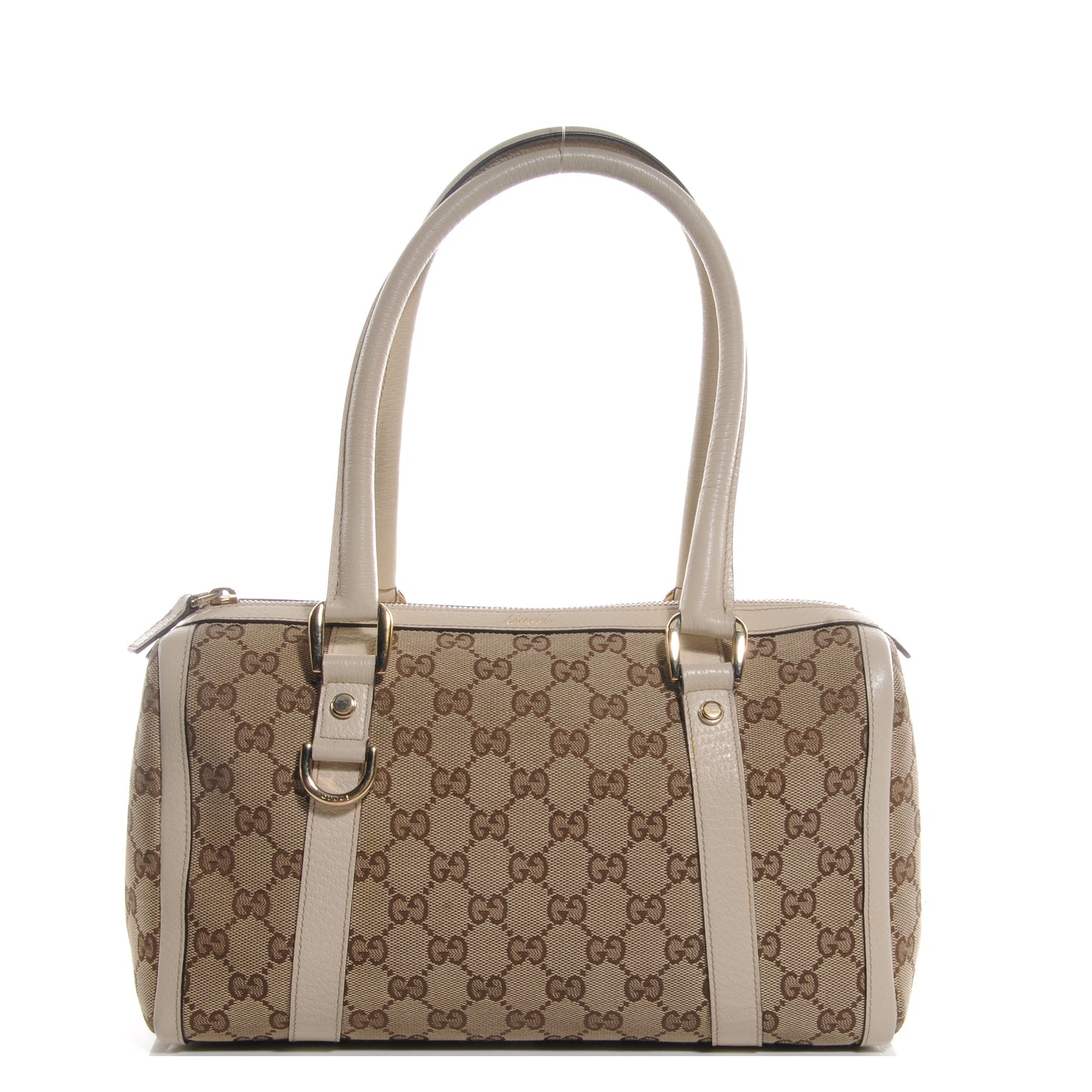 Monogram Small Abbey Boston Off White