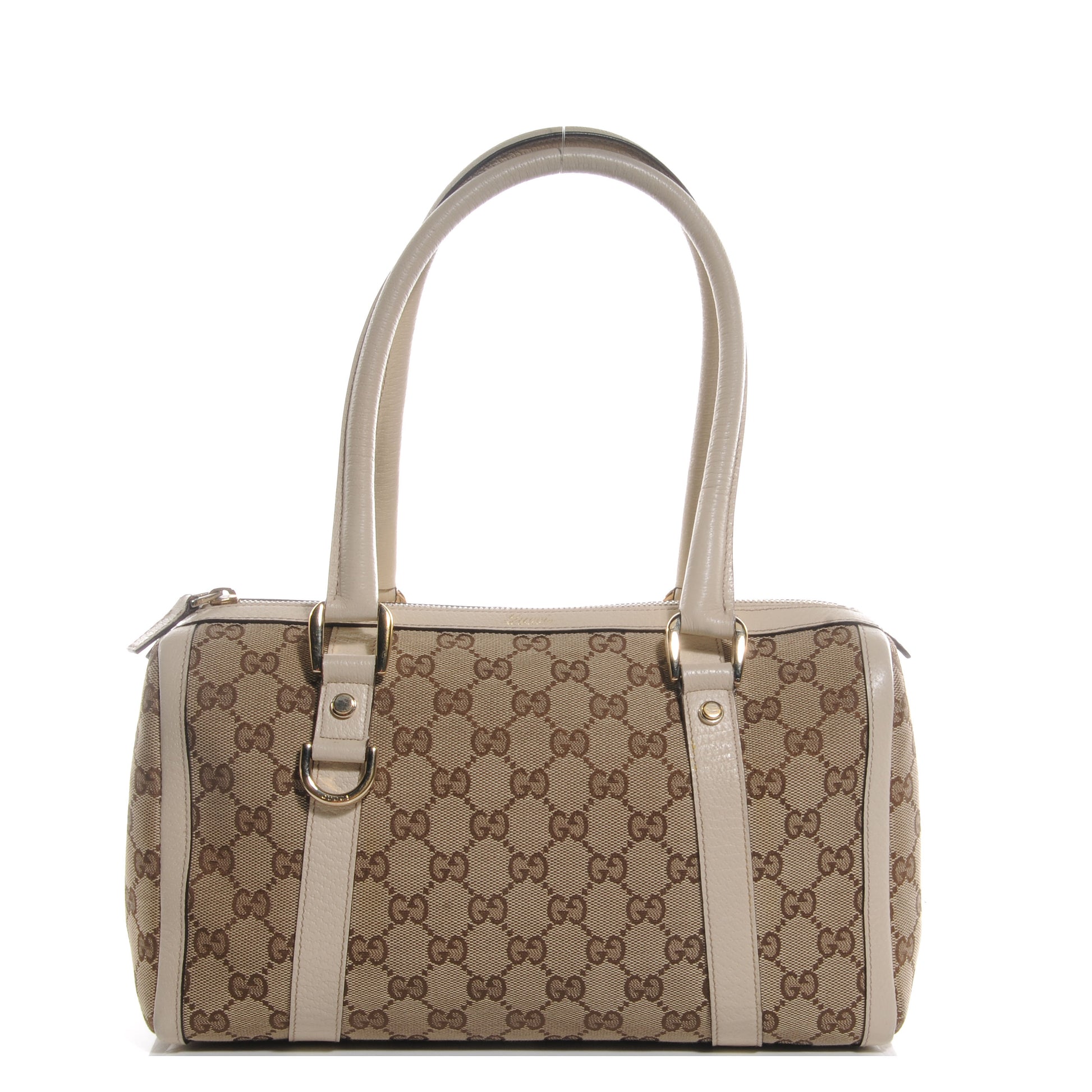 Gucci Monogram Small Abbey Boston Off White 1 of 8