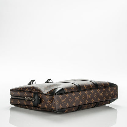 Louis Vuitton Monogram Macassar Porte-Documents Voyage 4 of 11