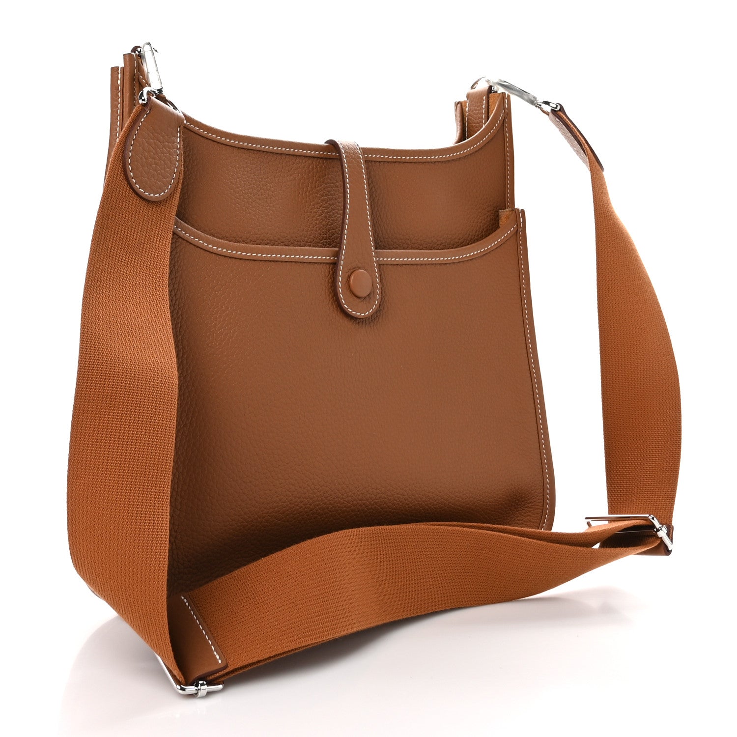 Hermes Taurillon Clemence Evelyne III PM Gold 3 of 11