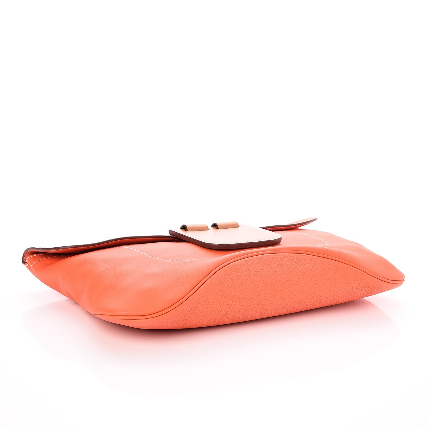 Swift Taurillon Clemence Vache Hunter Virevolte Pochette Orange Poppy