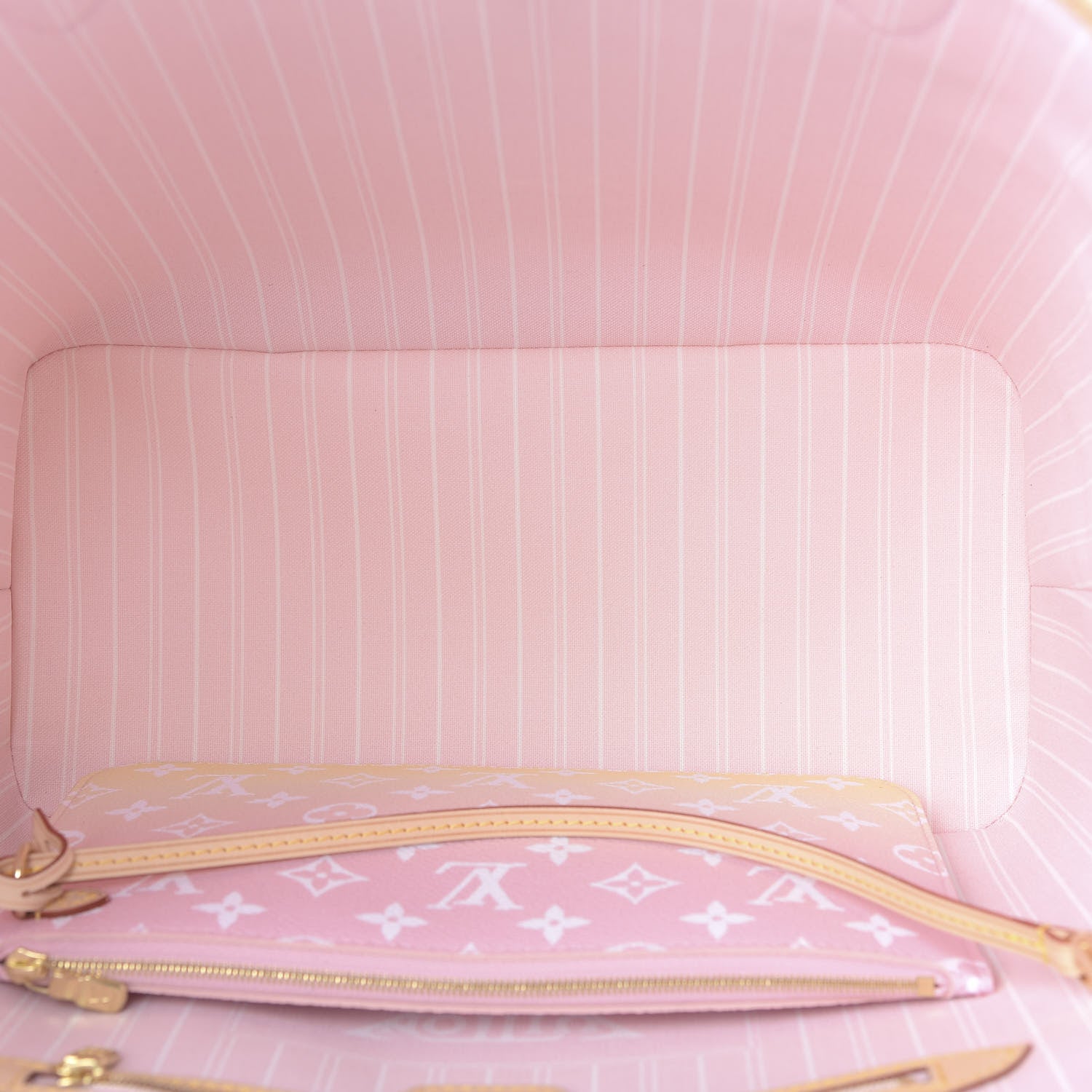 Louis Vuitton Monogram Giant By The Pool Neverfull MM Light Pink 6 of 15