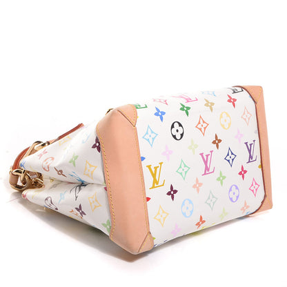 Louis Vuitton Monogram Multicolor Audra White 4 of 7