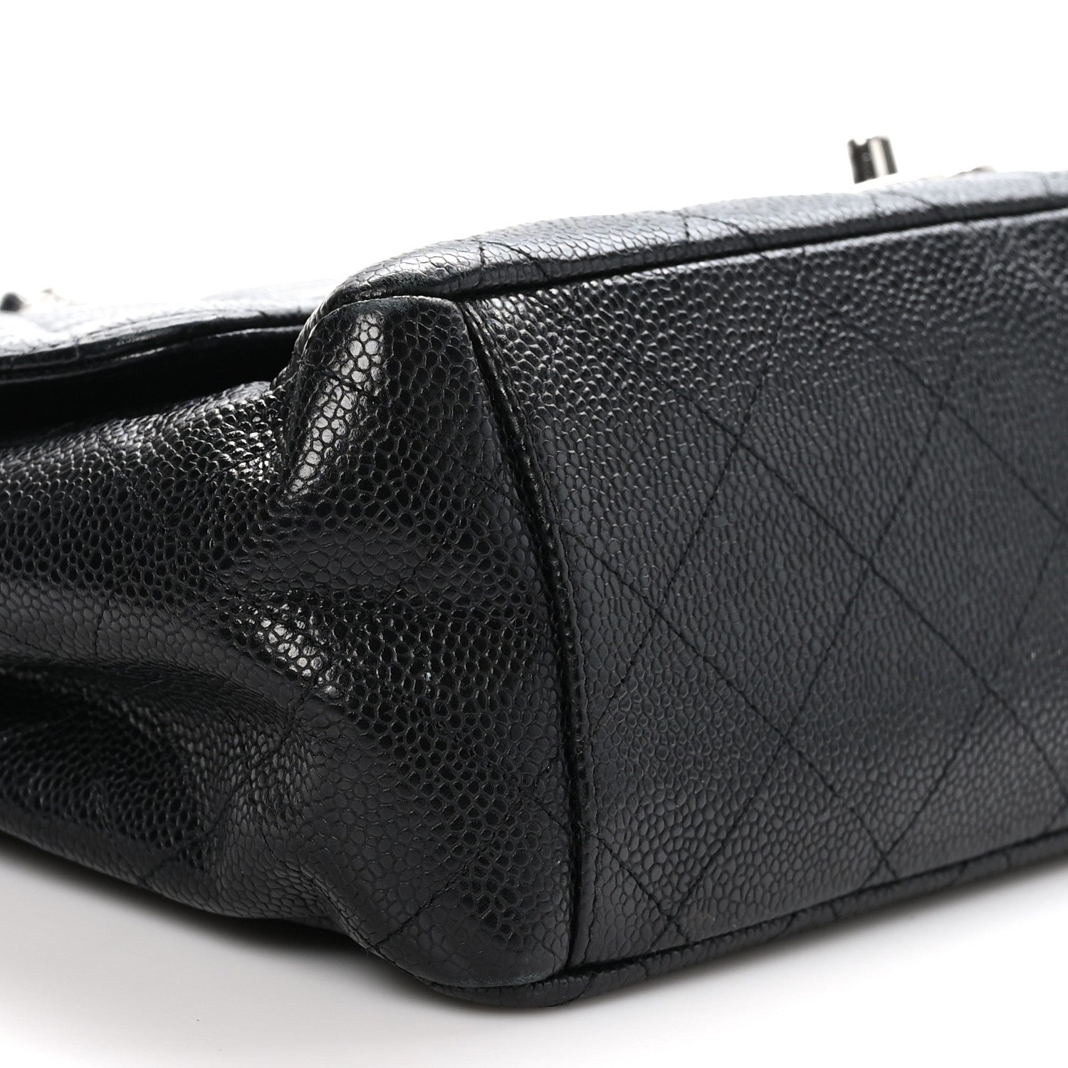 Chanel Caviar Quilted Maxi Double Flap Black 9 of 10