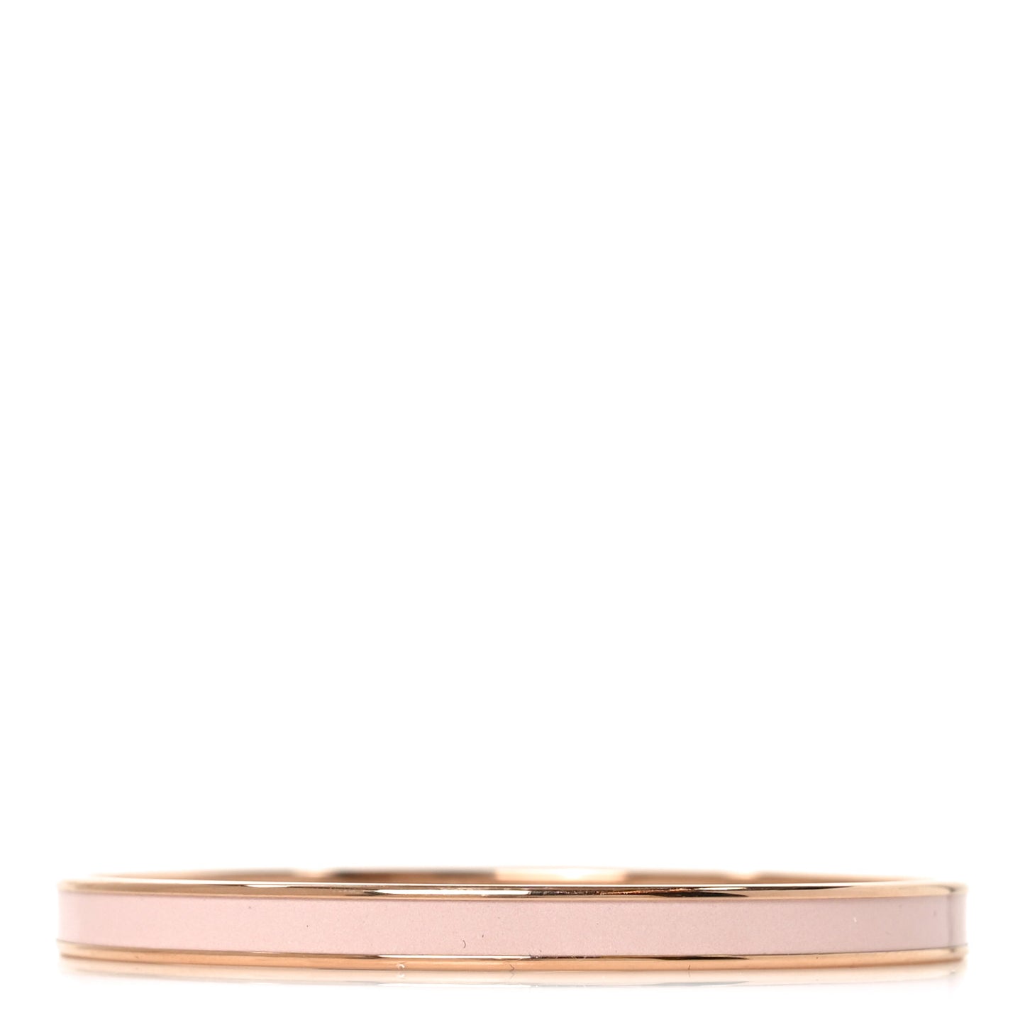 Enamel Uni Bangle 65 Rose Candeur