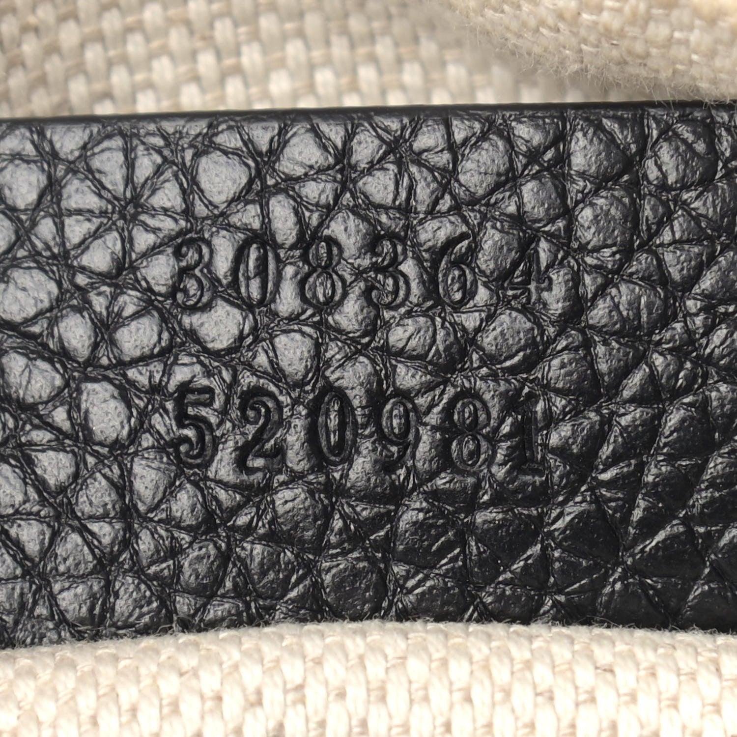 Gucci Pebbled Calfskin Small Soho Disco Bag Black 7 of 9
