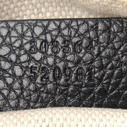 Gucci Pebbled Calfskin Small Soho Disco Bag Black 7 of 9