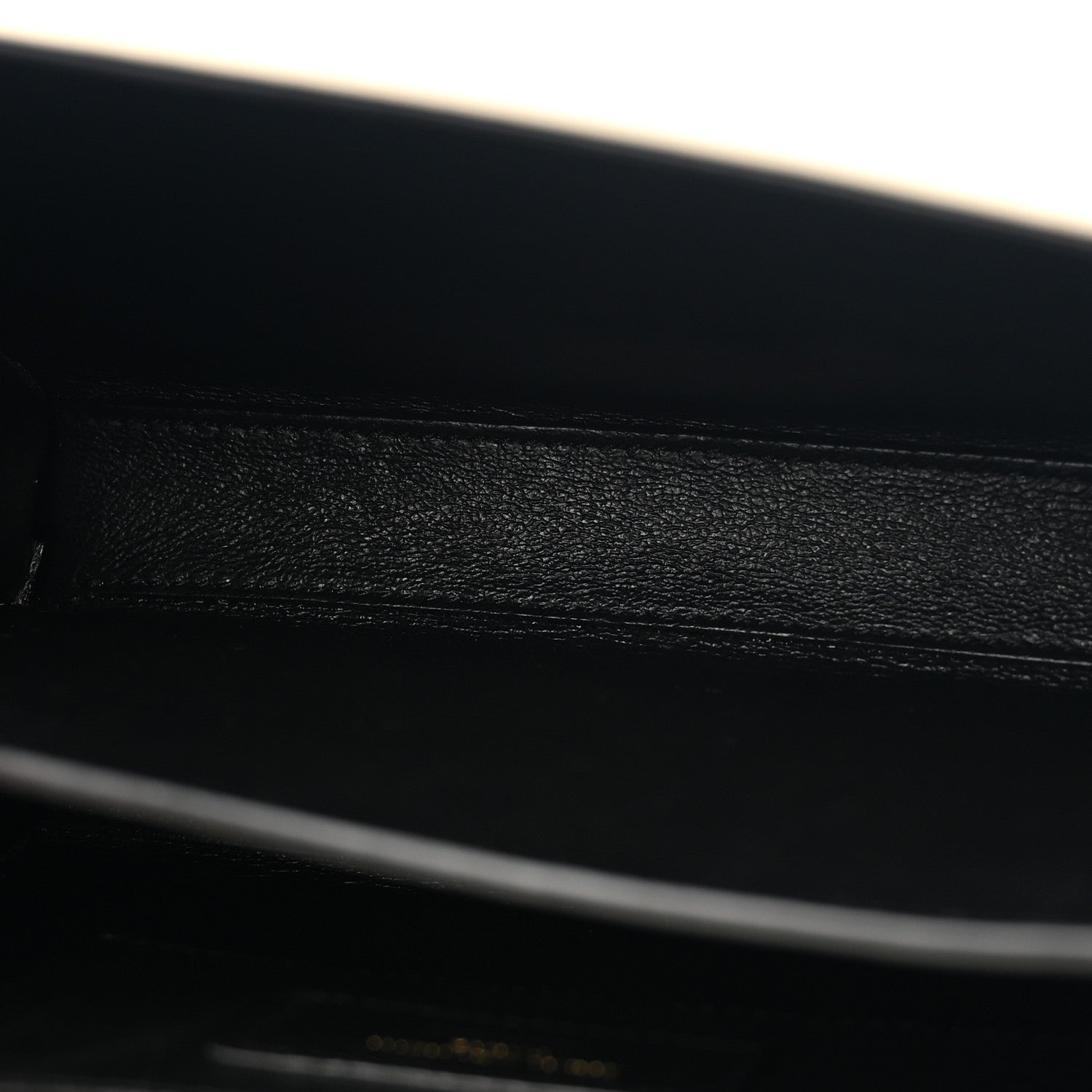 Saint Laurent Grain de Poudre Mini Classic Monogram Cassandra Top Handle Crema Soft 9 of 21
