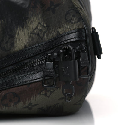 Louis Vuitton Nylon Monogram Camouflage Keepall Bandouliere 50 Kaki 6 of 7