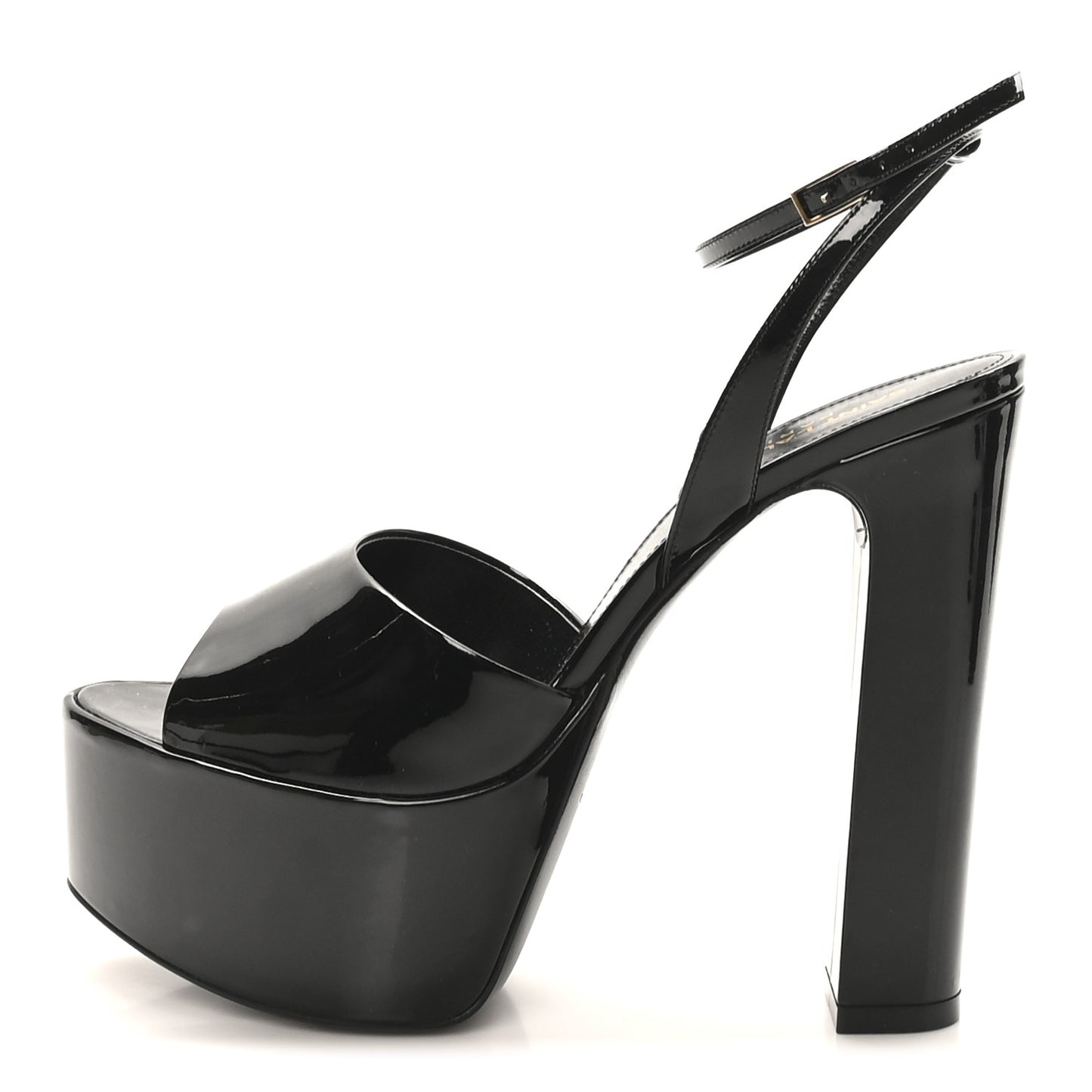 Vernice Grupy Sexy 95 Tanouk Platform Sandals 37.5 Black