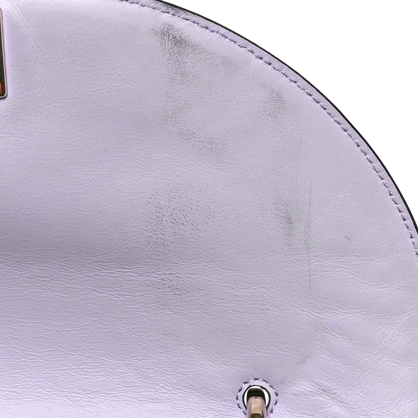 Calfskin Sofia Rainbow Top Handle Bag Black