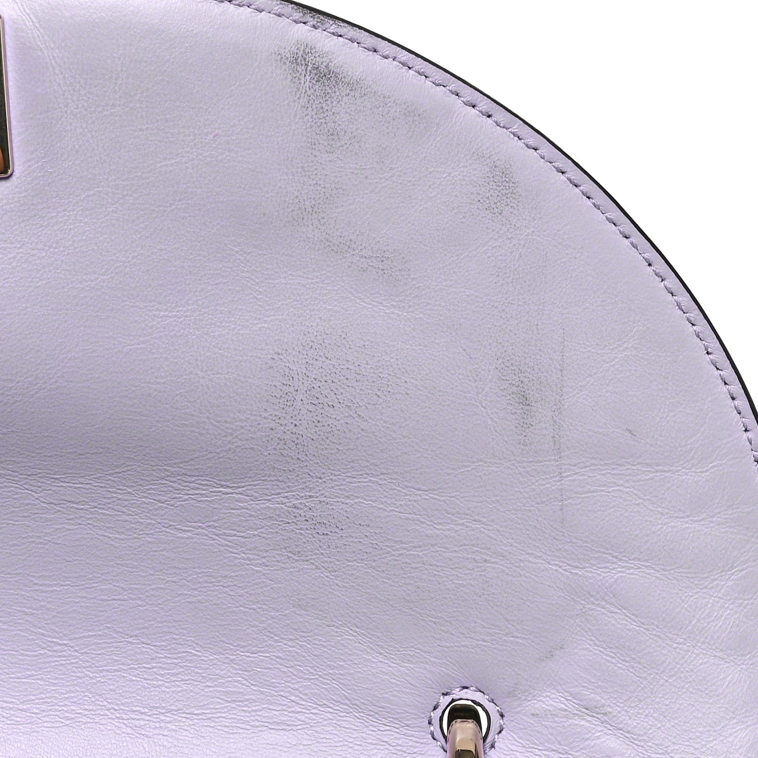 Salvatore Ferragamo Calfskin Sofia Rainbow Top Handle Bag Black 11 of 11