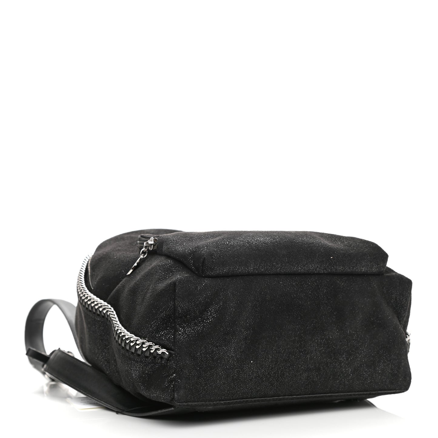 Shaggy Deer Small Falabella Backpack Black