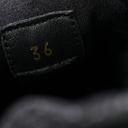 Louis Vuitton Technical Nylon Monogram Rubber Aftergame Sneakers 36 Black 8 of 10