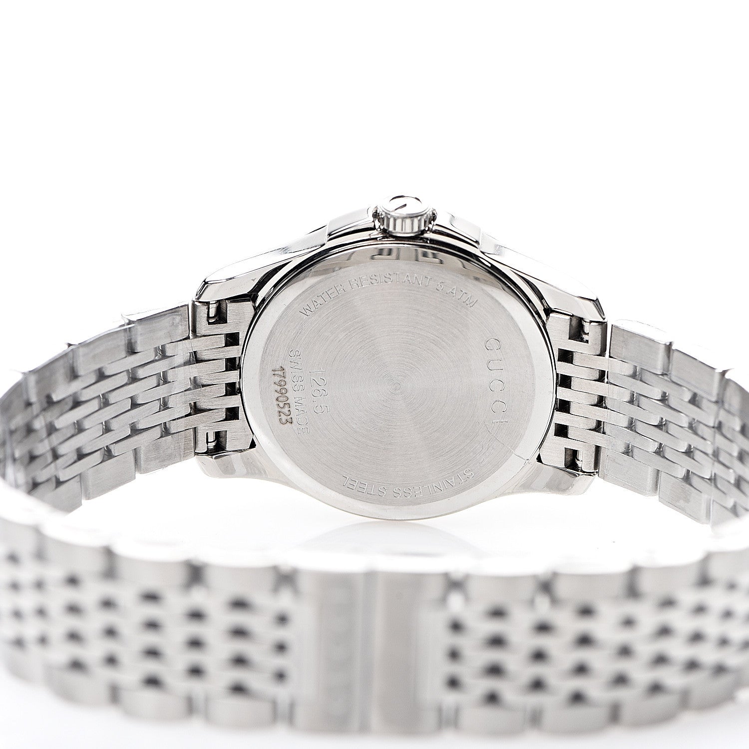 Gucci Stainless Steel 27mm G-Timeless Quartz Watch Brown 4 of 7