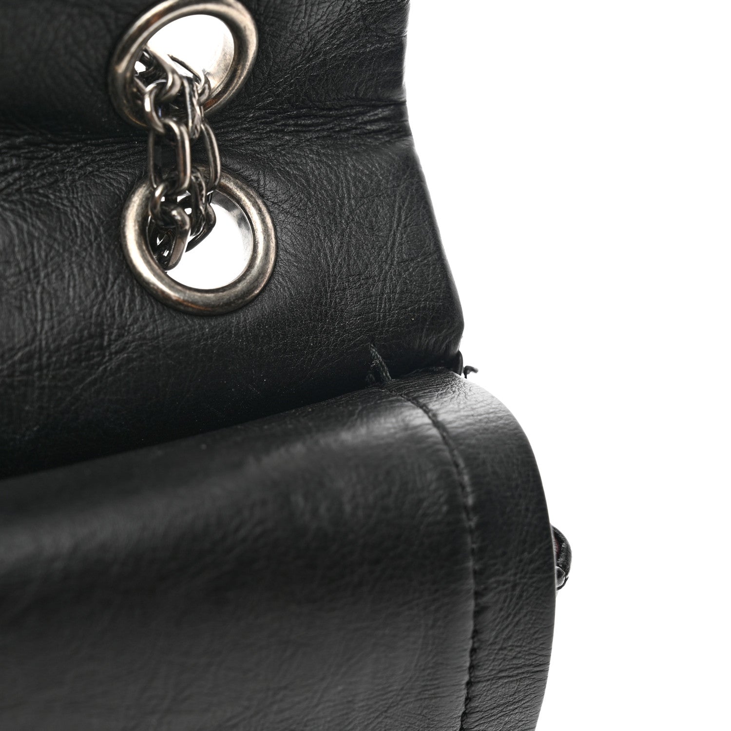 Chanel Aged Calfskin Quilted 2.55 Reissue 225 Flap Black 12 of 13