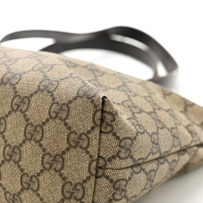 Gucci GG Supreme Monogram Small Joy Tote Dark Brown 12 of 15