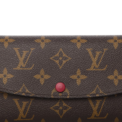 Louis Vuitton Monogram Emilie Wallet Fuchsia 7 of 7