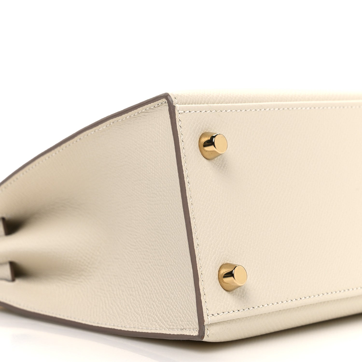Hermes Epsom Kelly Sellier 25 Craie 9 of 10