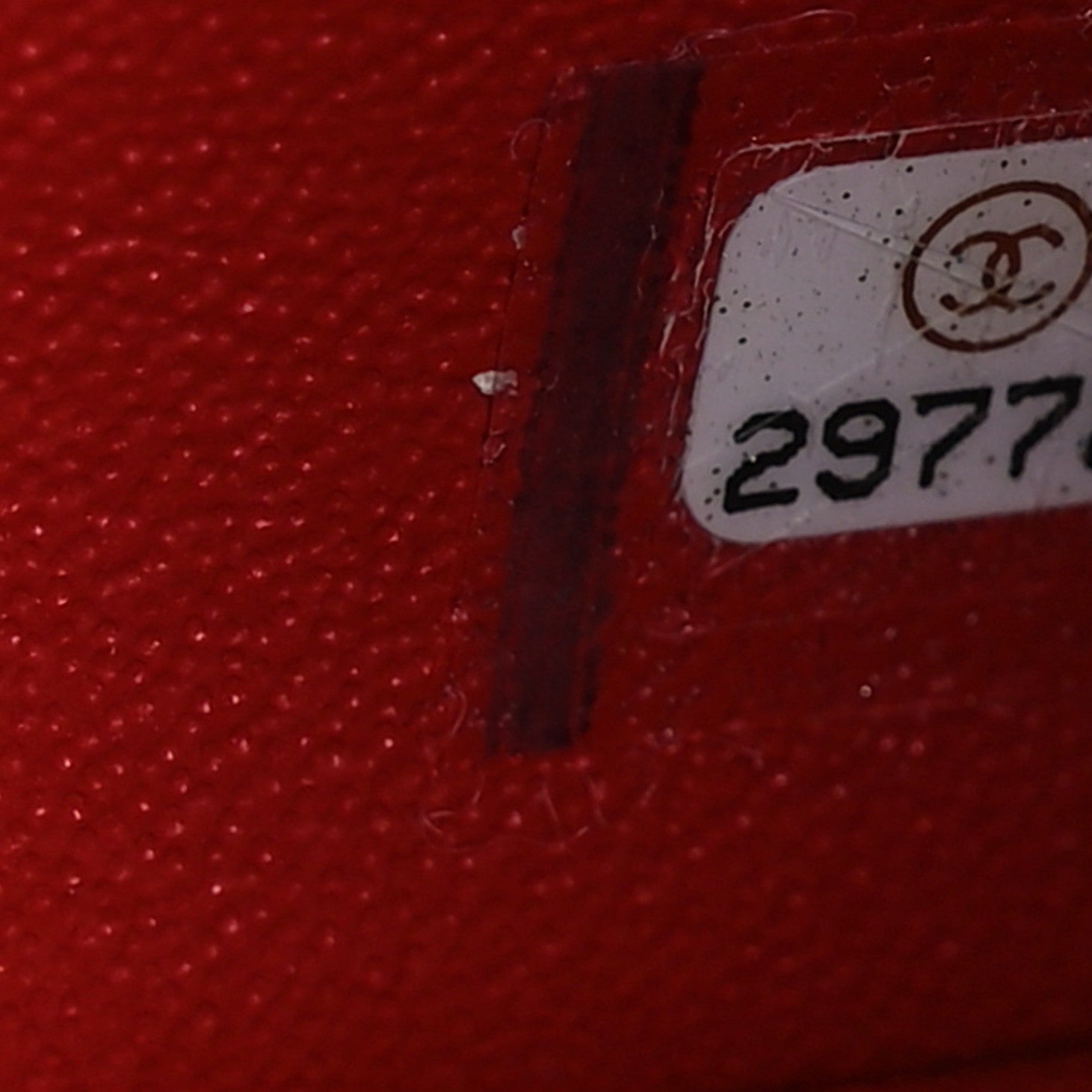 Chanel Lambskin Quilted Mini Rectangular Flap Red 7 of 9