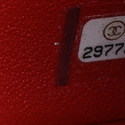 Chanel Lambskin Quilted Mini Rectangular Flap Red 7 of 9