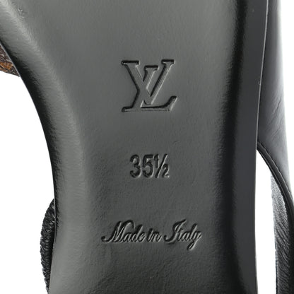 Louis Vuitton Patent Monogram Cherie Slingback Ballerina Flats 35.5 6 of 8