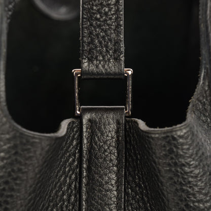 Hermes Taurillon Clemence Picotin Lock 18 PM Black 3 of 18