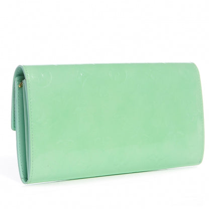 Louis Vuitton Vernis Sarah Wallet Peppermint 3 of 7