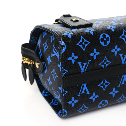 Louis Vuitton Colored Monogram Speedy Amazon PM Blue Black 8 of 9