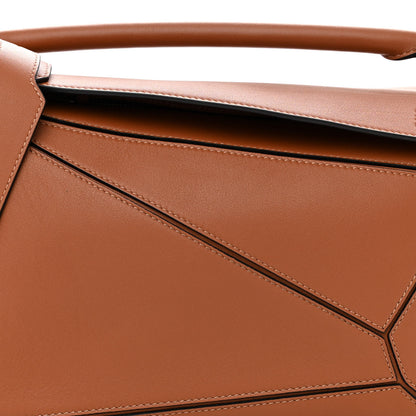 Loewe Calfskin Medium Puzzle Bag Tan 7 of 9