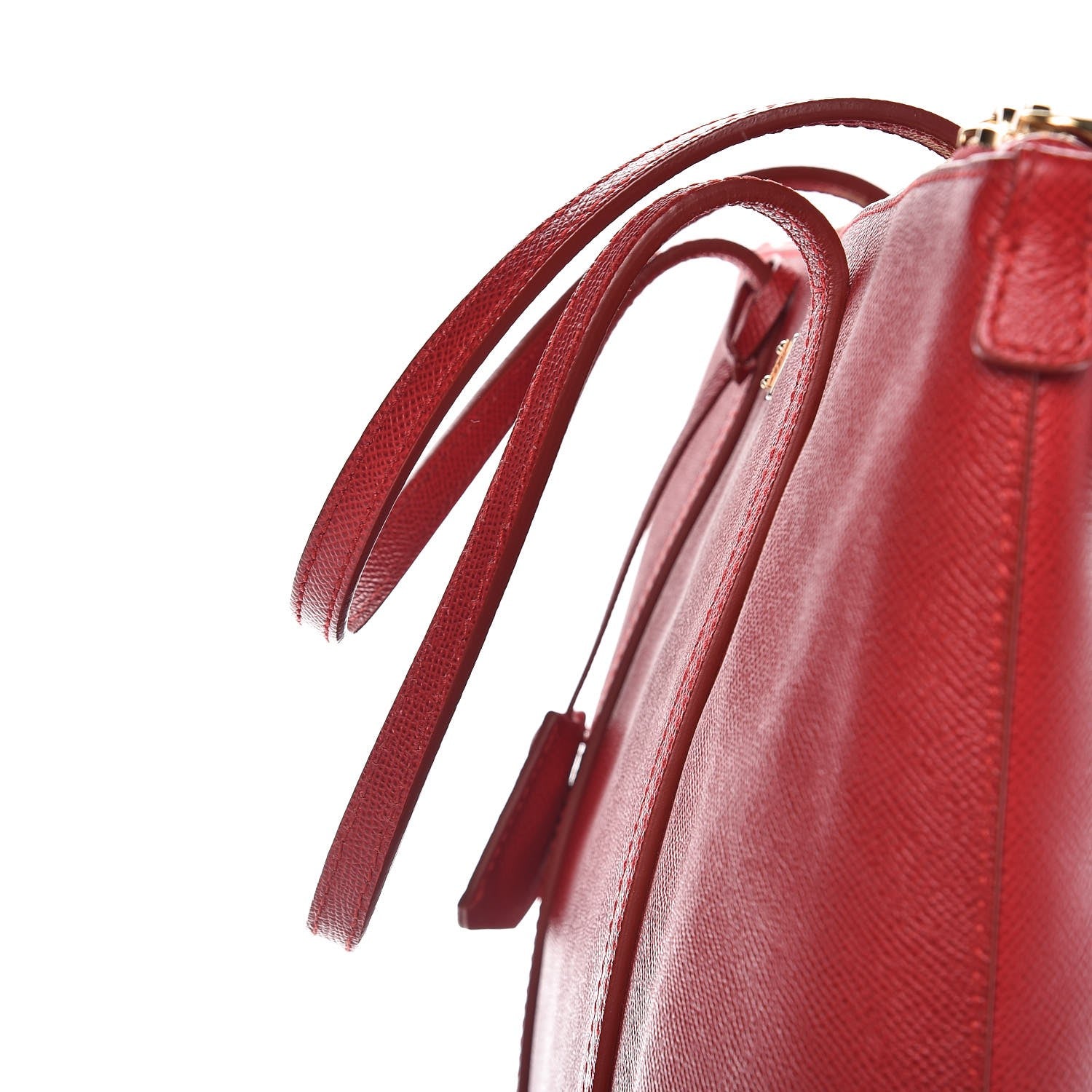 Dolce & Gabbana Textured Calfskin Miss Escape Tote Red 8 of 8