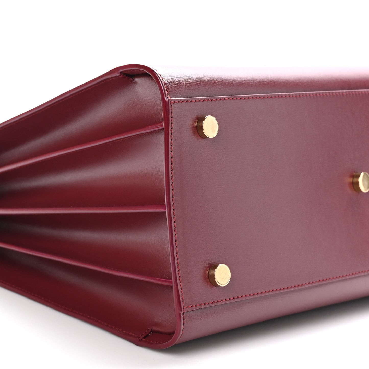 Calfskin Sac De Jour Burgundy