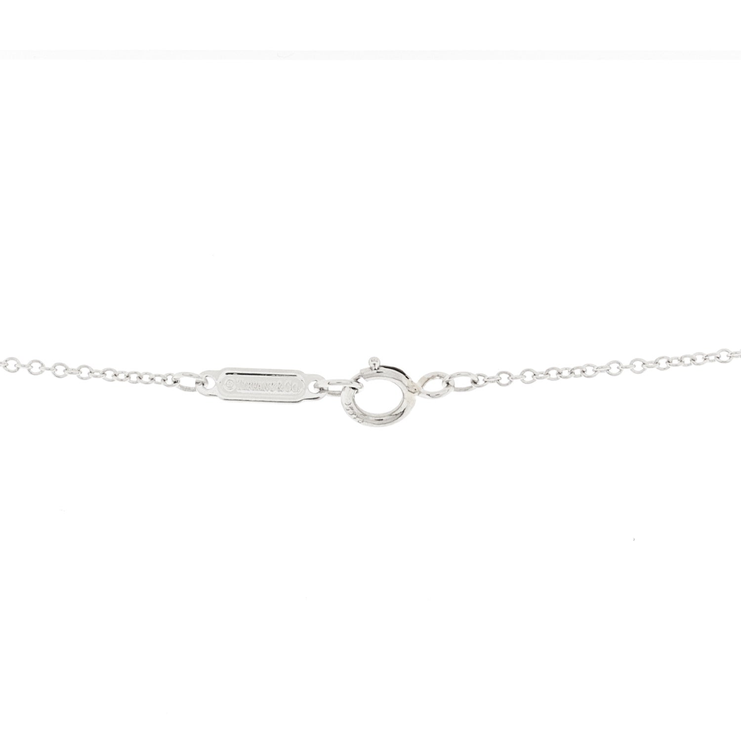Tiffany Platinum Diamond Large Paper Flowers Pave Pendant Necklace 4 of 7