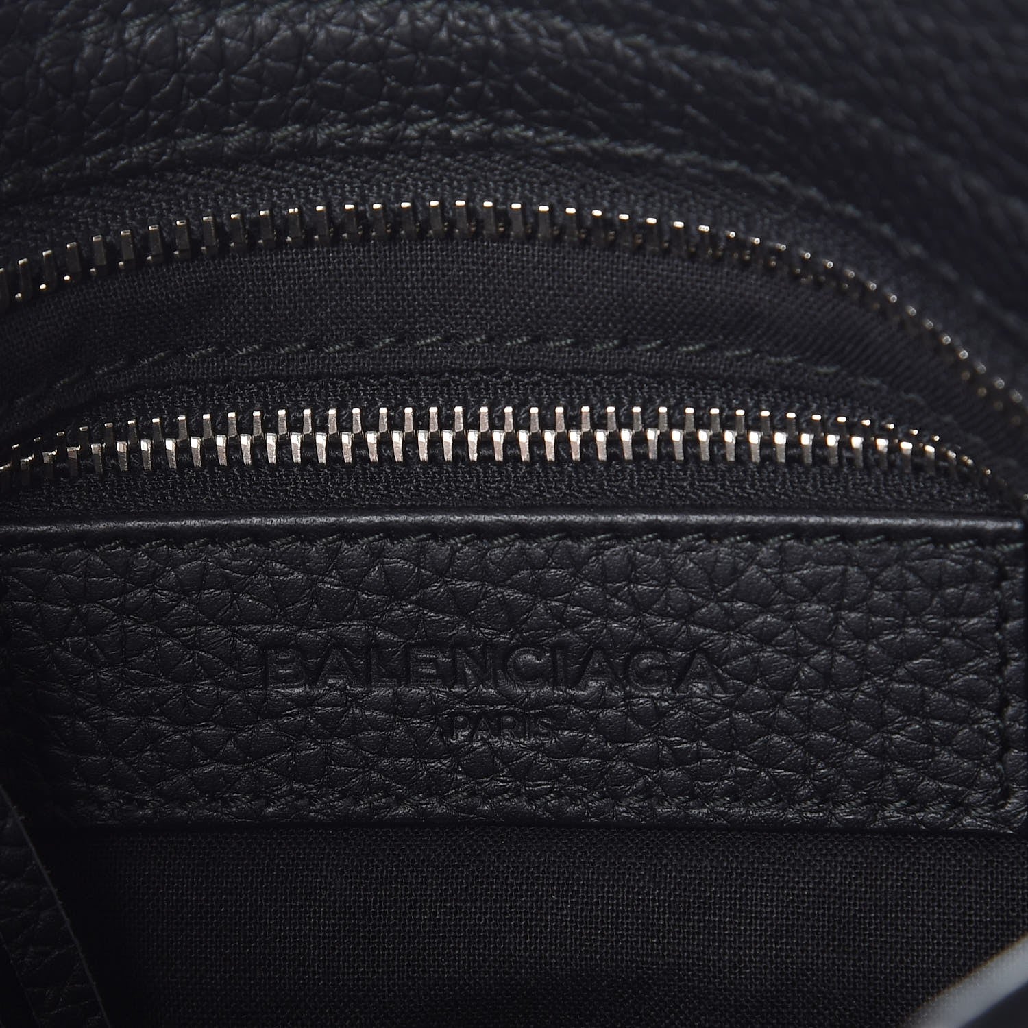Balenciaga Vibrato Calfskin Classic Silver Hardware Mini City Black 6 of 7