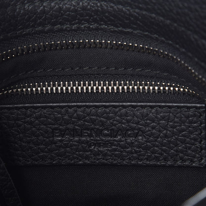 Balenciaga Vibrato Calfskin Classic Silver Hardware Mini City Black 6 of 7