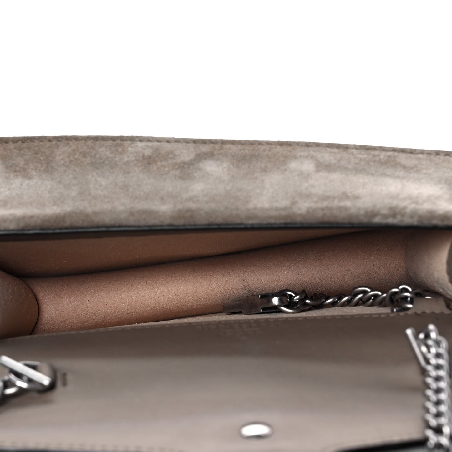 GG Supreme Monogram Super Mini Dionysus Shoulder Bag Taupe
