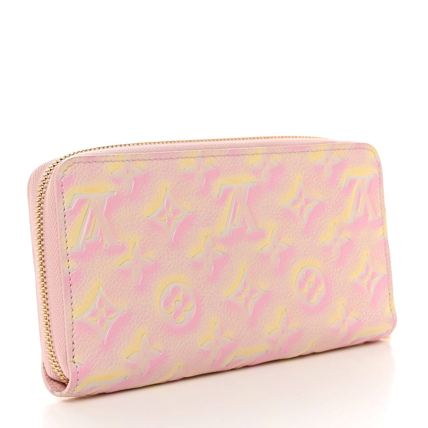 Louis Vuitton Empreinte Monogram Summer Stardust Zippy Wallet Pink 3 of 9