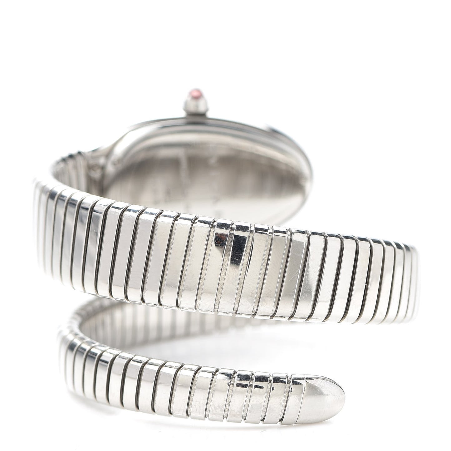Stainless Steel 35mm Serpenti Tubogas Quartz Watch