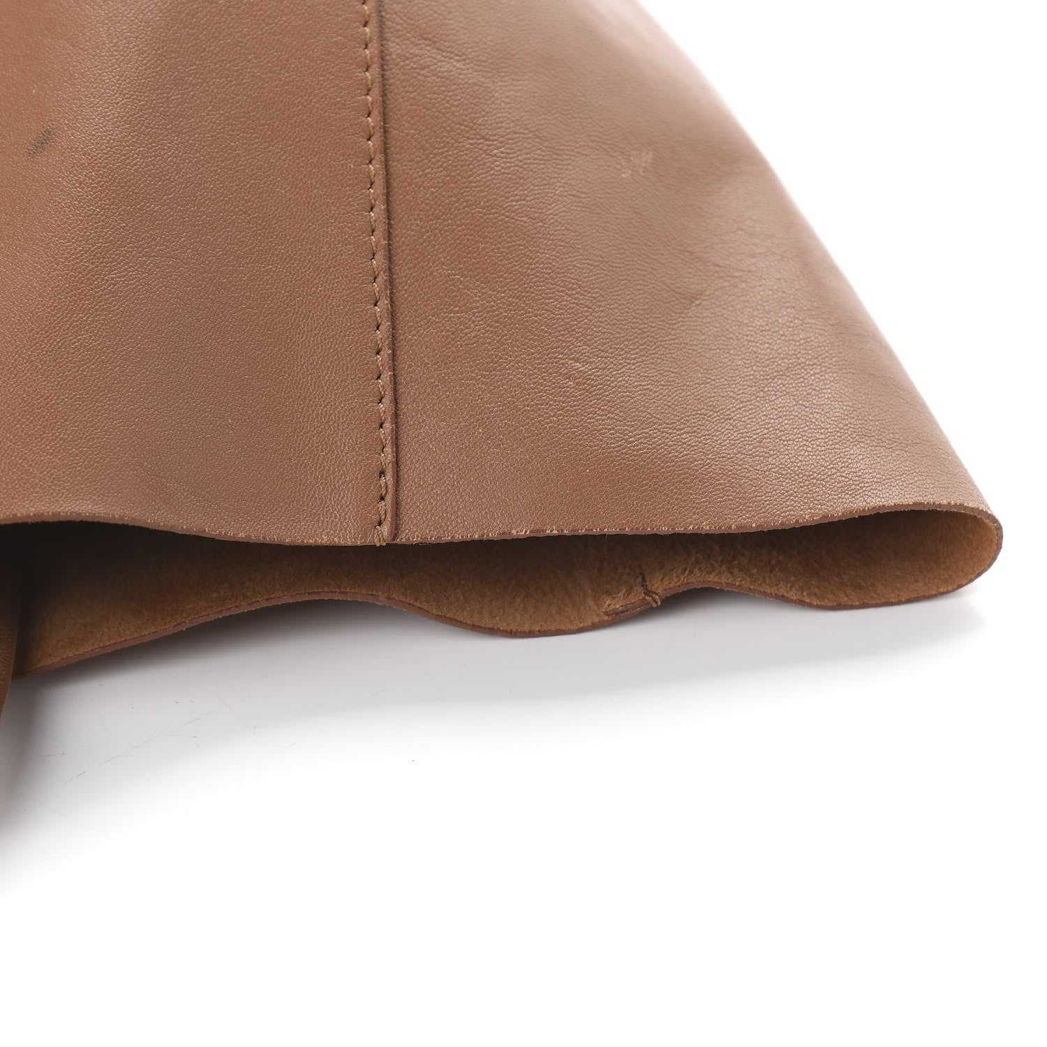 Celine Lambskin Vertical Cabas Beige Brown 20 of 21
