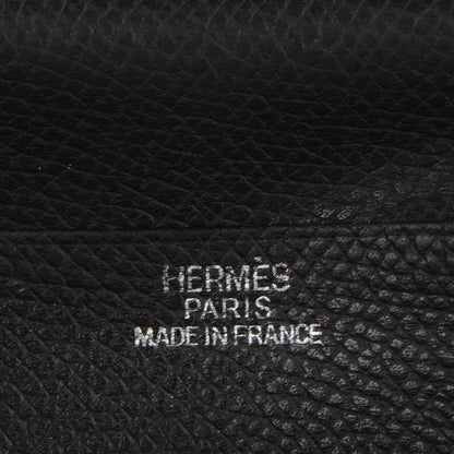 Hermes Epsom Bearn Gusset Wallet Graphite 10 of 13