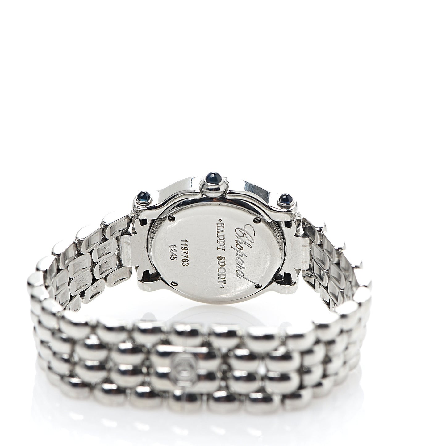 Stainless Steel 5 Diamond 26mm Happy Sport Quartz Watch