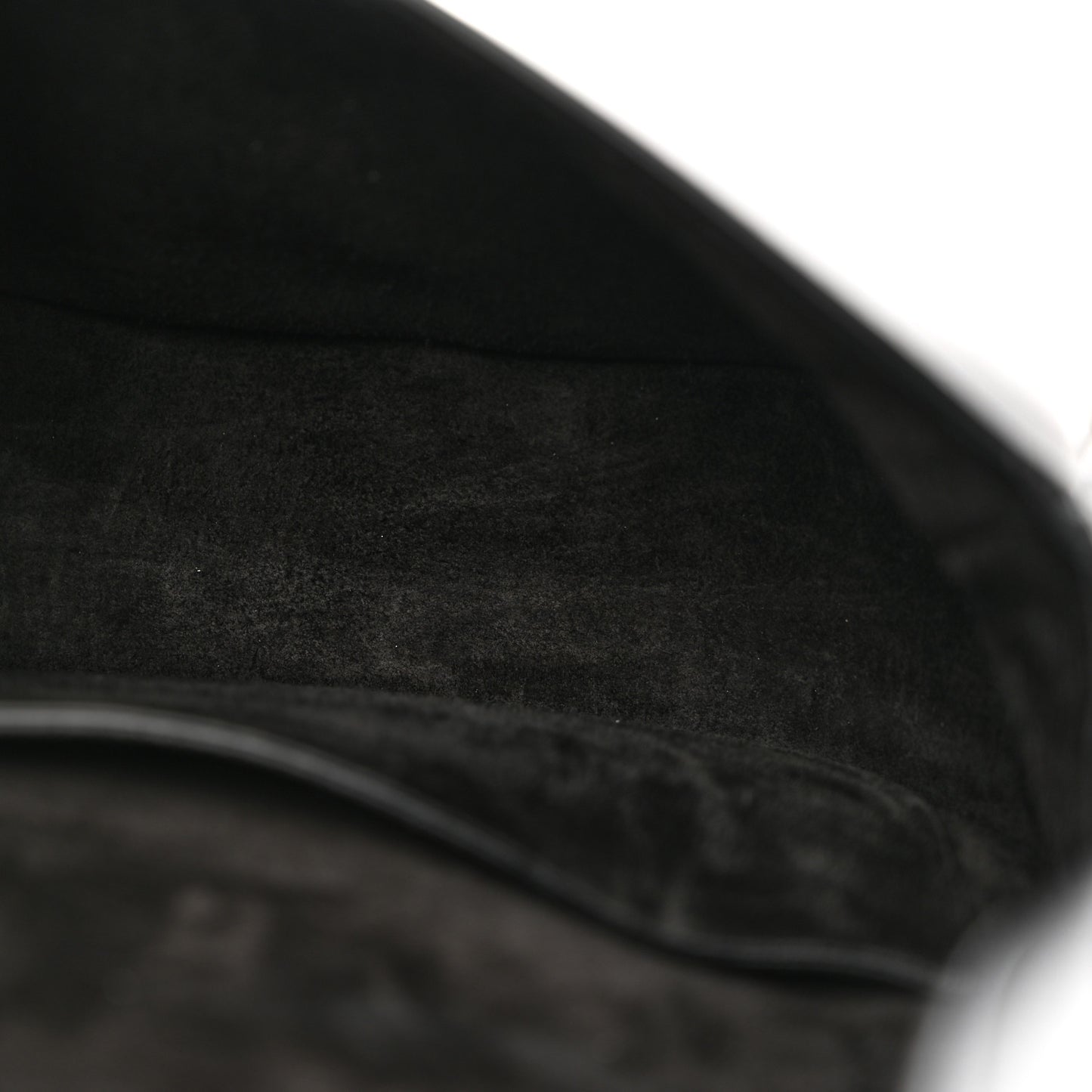 Smooth Calfskin Cuir Triomphe Folco Crossbody Bag Black