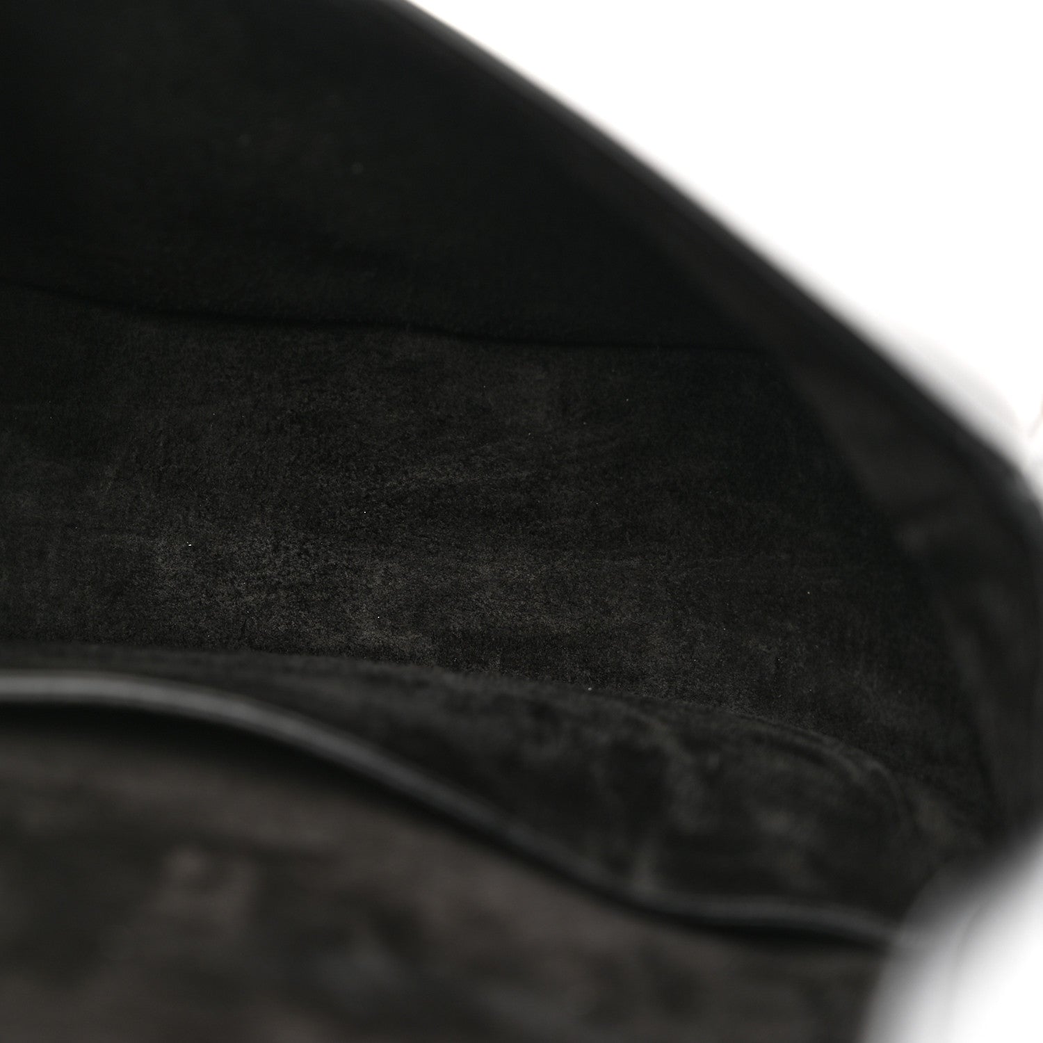 Celine Smooth Calfskin Cuir Triomphe Folco Crossbody Bag Black 5 of 10