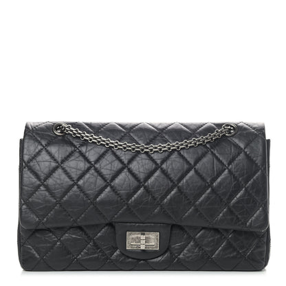 Chanel Aged Calfskin Quilted 2.55 Reissue 226 Flap Black 1 of 12