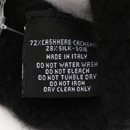 Chanel Cashmere Silk CC Gloves Black 3 of 3