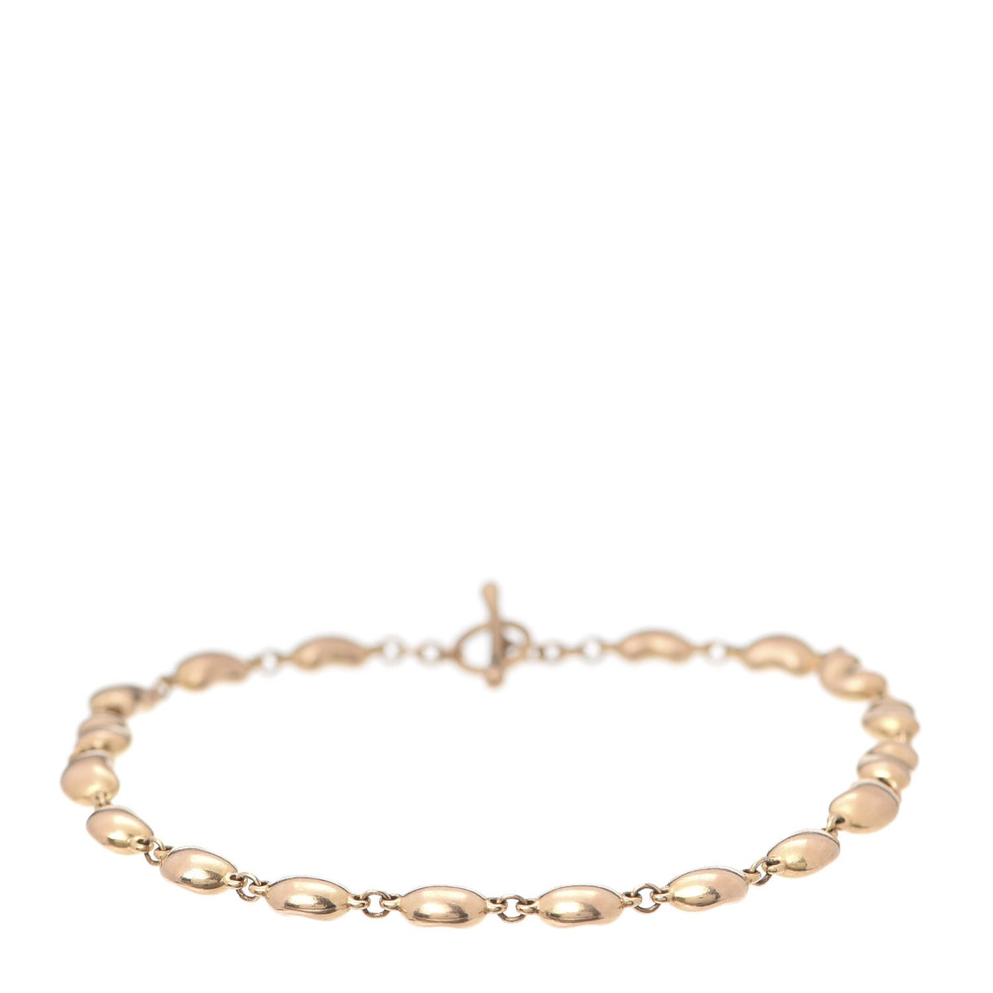 18K Rose Gold 5mm Elsa Peretti Bean Bracelet